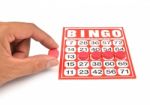 Bingo Card Stock Photo