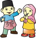 Melayu Children In Patani -02, Cartoon Stock Photo
