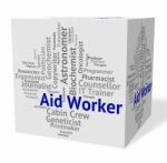 Aid Worker Meaning White Collar And Employee Stock Photo
