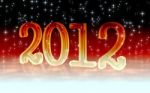 New Year 2012 Stock Photo