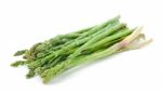 Asparagus Isolated On White Background Stock Photo