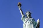 The Statue Of Liberty In New York Stock Photo