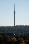 Stuttgart Tv Tower Stock Photo