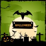 Halloween Sign Stock Photo
