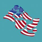 Usa Flag Stock Photo