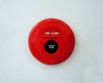 Fire Alarm On The Wall Stock Photo