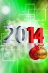 New Year 2014 Stock Photo