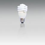 Energy Saving Lamp Stock Photo