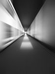 Vertical Black And White Motion Blur Background Stock Photo