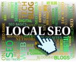 Local Seo Means Web Site And City Stock Photo