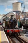 Paignton Devon/uk - July 28 : 4277 Br Steam Locomotive Gwr 4200 Stock Photo