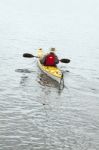 Kayaker Stock Photo