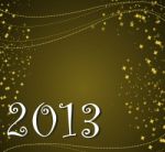 New Year 2013 Stock Photo