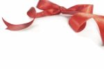 Red Bow Stock Photo