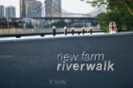 Newfarm Riverwalk In Brisbane Stock Photo