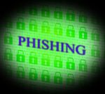 Phishing Hacked Represents Theft Hackers And Unauthorized Stock Photo