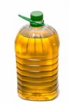Five Litre Of Olive Oil Bottle Stock Photo