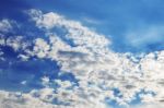 Clouds With Beautiful Nature Stock Photo