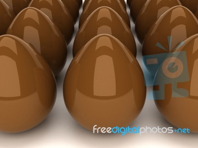 3d Egg Stock Image