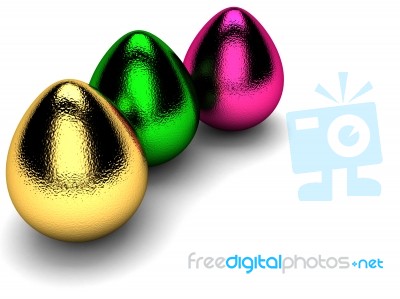 3d Egg Stock Image
