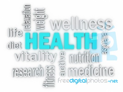 3d the word health