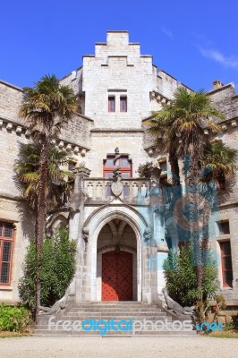 Abbadia Castle Stock Photo