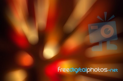 Abstract Background Of Lights During The Night,with Blur Filter Stock Photo
