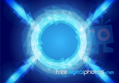 Abstract Blue arrow Background Stock Image