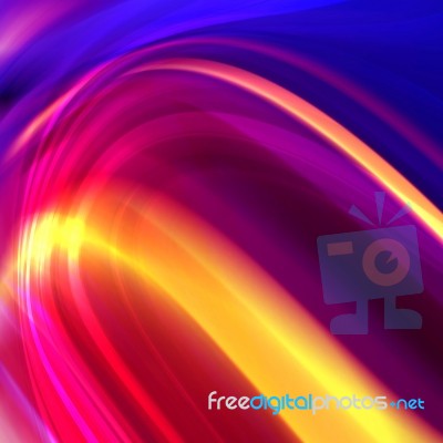 Abstract Curved Background Stock Image