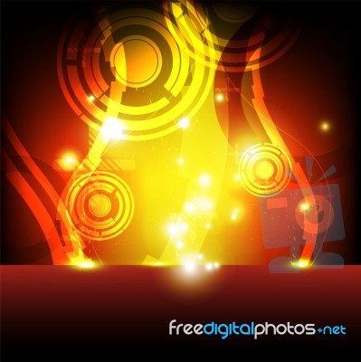 Abstract Flame Background Stock Image