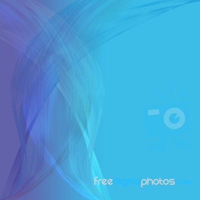 Abstract  Lines On Blue Background Stock Image