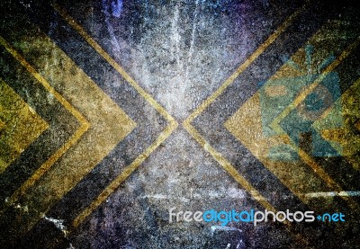 Abstract The Old Grunge Wall Stock Photo