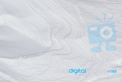 Abstract Wind Blown Snow Stock Photo