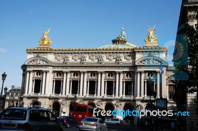 Academie National De Musique Paris Stock Photo