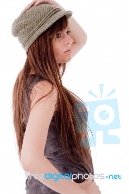 Adorable Young Lady Stock Photo