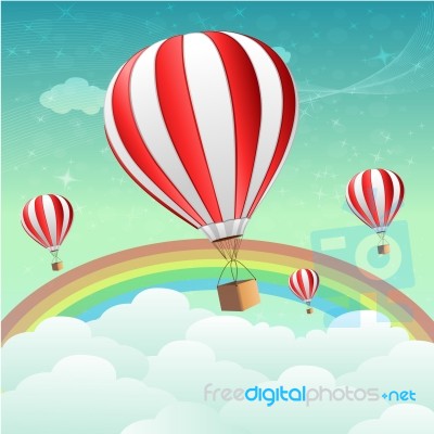 Air Balloon Stock Image