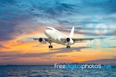 Airplane Stock Photo