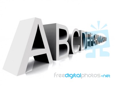 Alphabet Stock Image