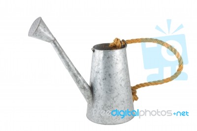 Aluminum Watering Can  Stock Photo