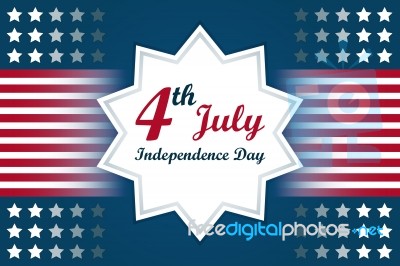 American Independence Day Stock Image