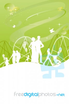 Amusement Park Stock Image
