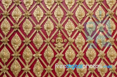 Ancient Thai Moulding Plaster Stucco Fine Art Stock Photo