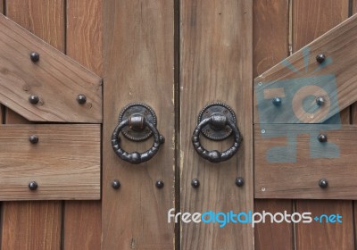Ancient Wooden Gate Stock Photo Ancient Wooden Gate Stock Photo