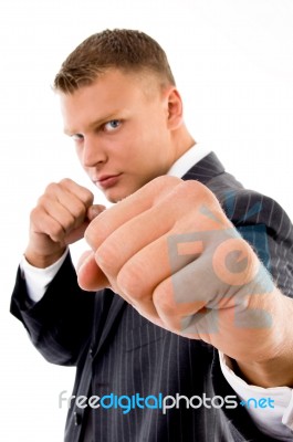 Angry Professional Stock Photo