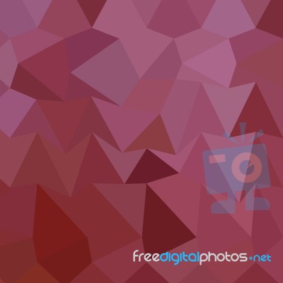 Antique Fuchsia Abstract Low Polygon Background Stock Image