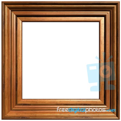 Art And Craft Picture Frame Stock Photo