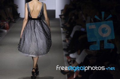 Athens Xclusive Designers Week Fashio Catwalk Stock Photo