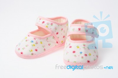 Baby Shoes Stock Photo