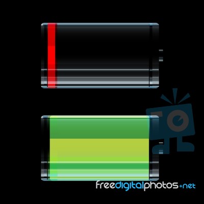 Battery Icon Stock Image