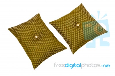 Beautiful Brown Cushion  Stock Photo